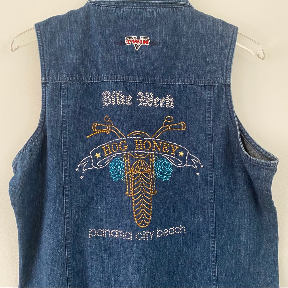 NEW! Bike Week, Hog Honey Panama City Top, Sz Lg